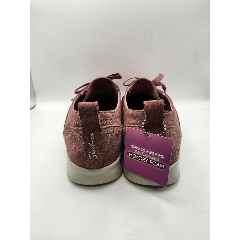 Women's Pink Sketchers Sneakers Air-cooled Memory Foam Size 8 NEW WO BOX - Picture 6 of 10